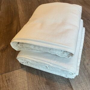 92” Cream Linen Curtain